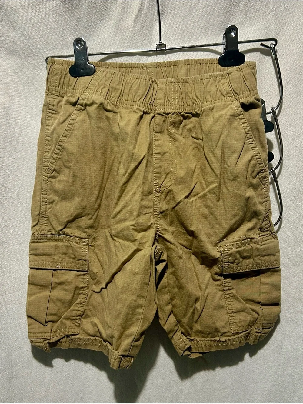 The Children’s Place Boys Khaki Cargo Shorts Size 10 Boys Uniform Shorts